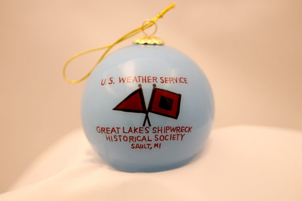 Hand Painted U.S. Weather Service Ornament