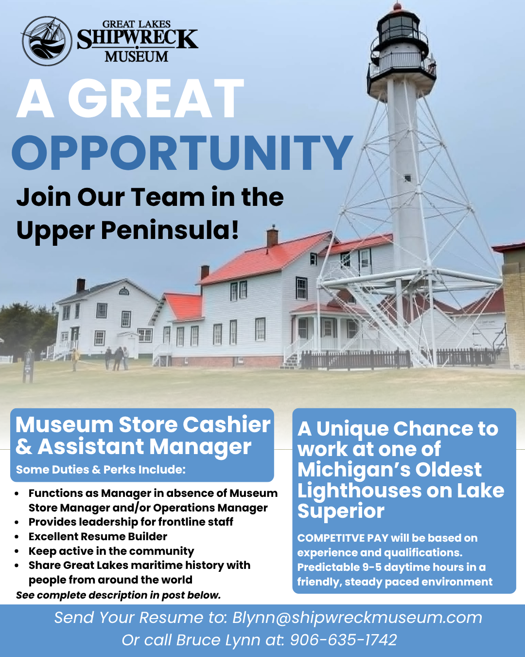 Museum Store Hiring Job –